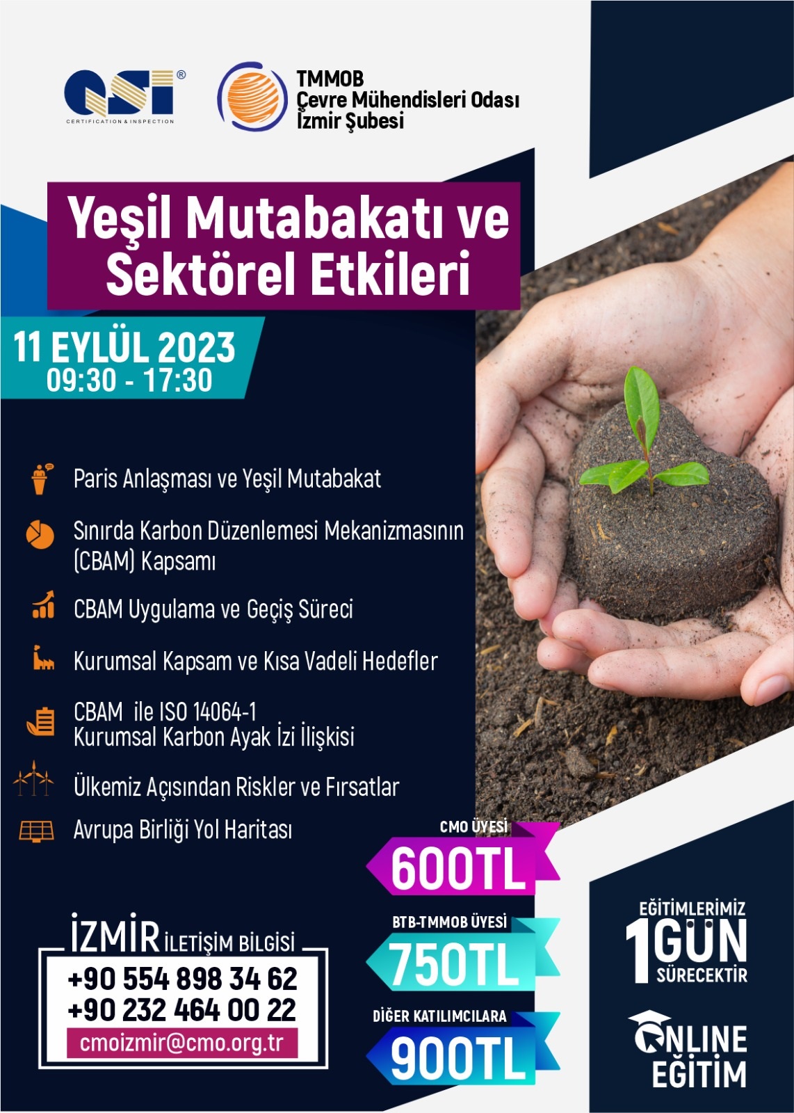 YEŞİL MUTABAKAT BİLGİLENDİRME EĞİTİMİ (ONLİNE)