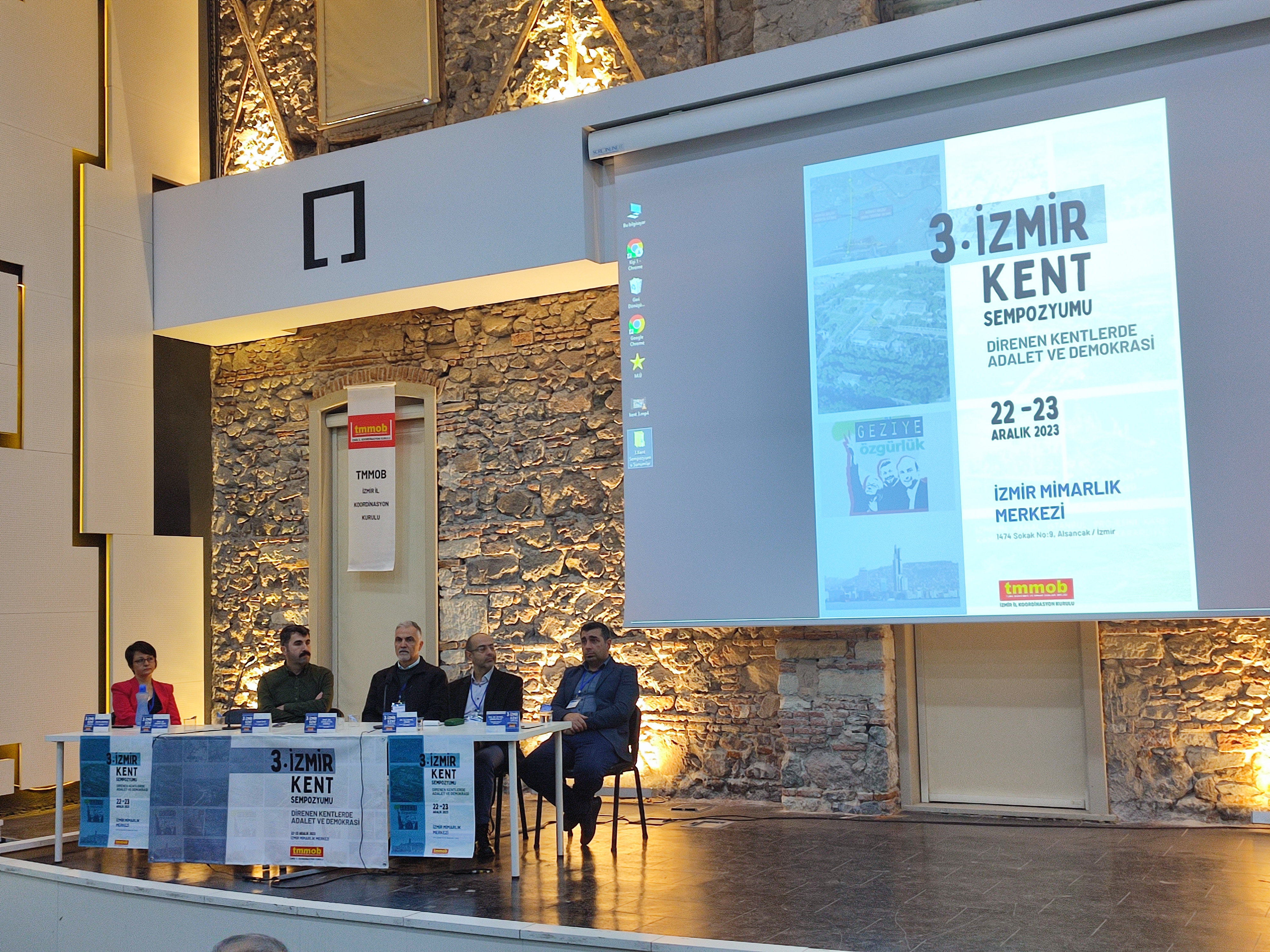 "DİRENEN KENTLERDE ADALET VE DEMOKRASİ" KONULU 3. İZMİR KENT SEMPOZYUMU TAMAMLANDI.