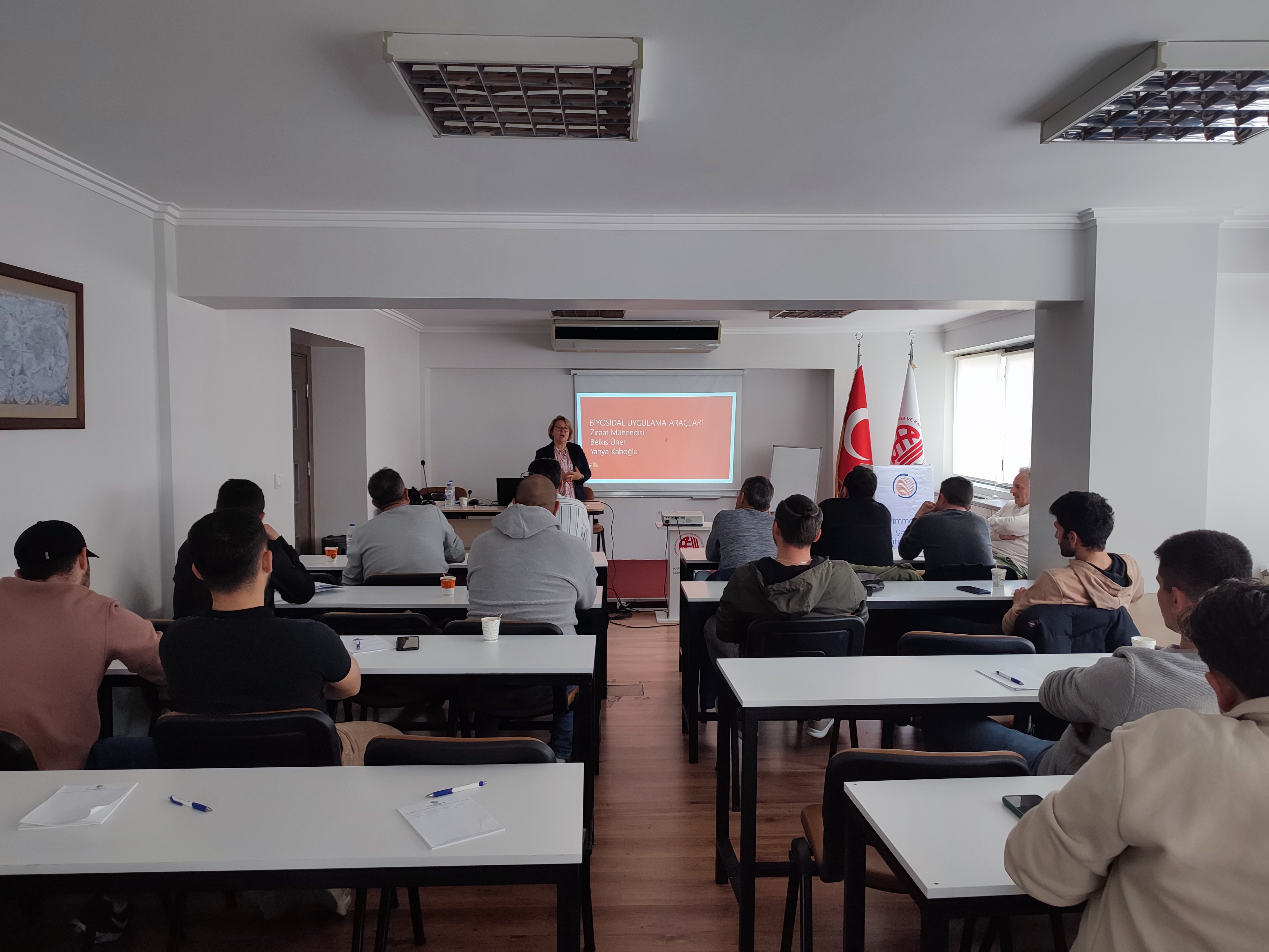 BİYOSİDAL ÜRÜN UYGULAYICI EĞİTİMİNİ TAMAMLADIK.