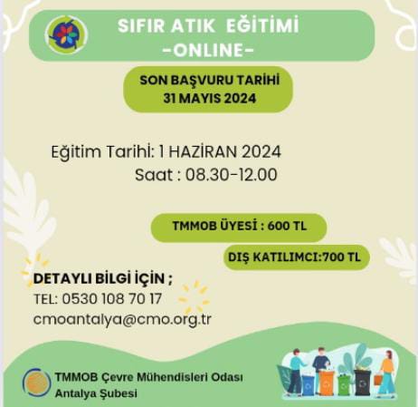 SIFIR ATIK EĞİTİMİ-ONLİNE