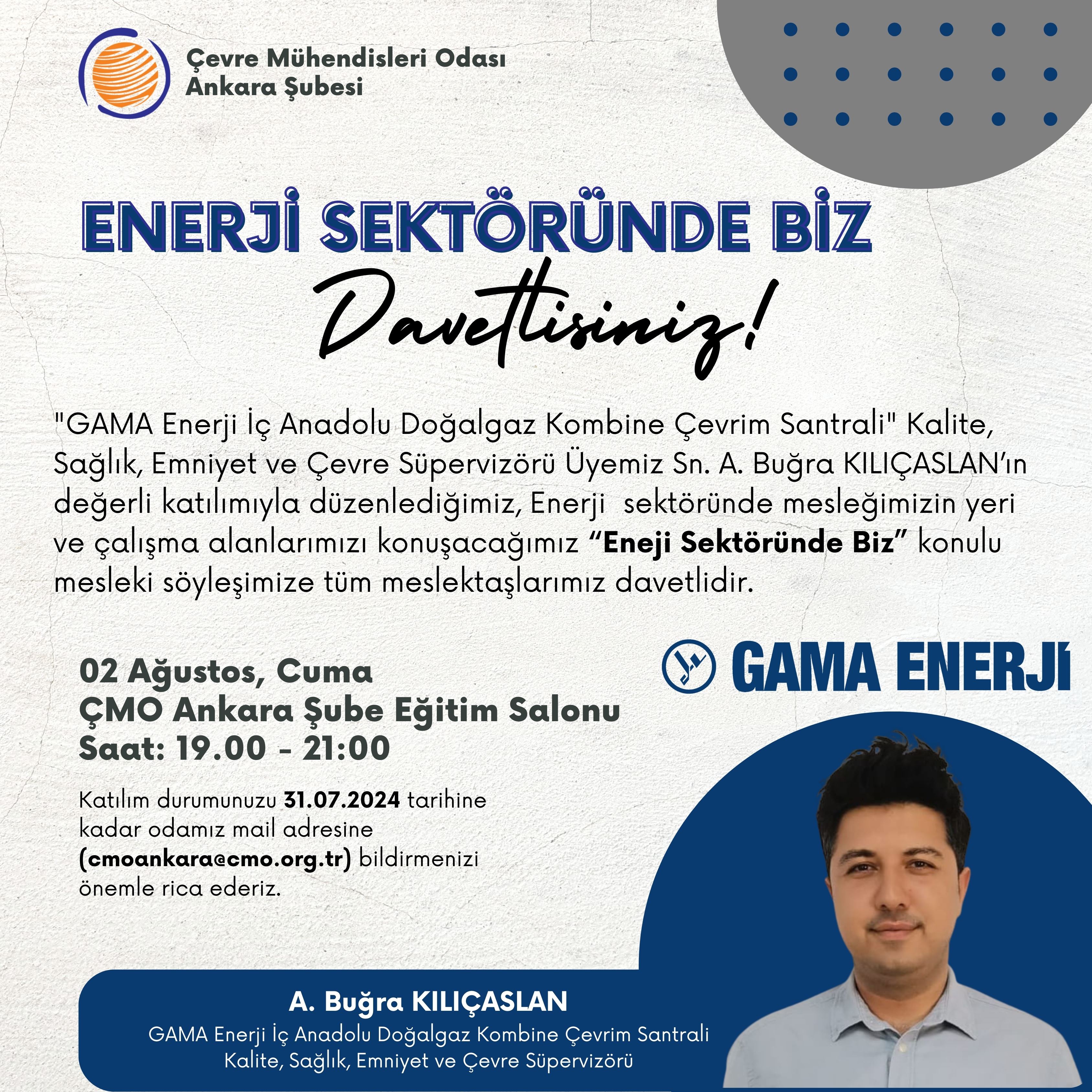 ENERJİ SEKTÖRÜNDE BİZ