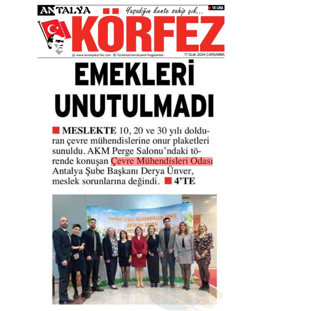 8. GELENEKSEL MESLEKTE ONUR YILI ÖDÜL TÖRENİ