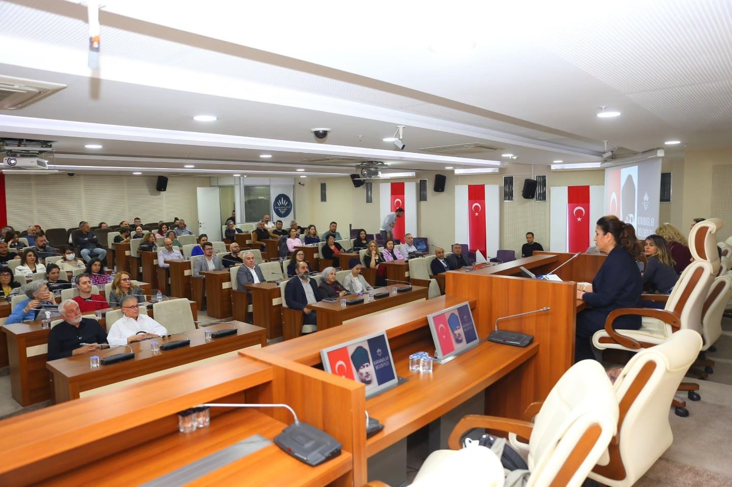 KÜRESEL İKLİM DEĞİŞİKLİĞİ SÜRECİNDE SÜRDÜRÜLEBİLİR SU YÖNETİMİ PANELİMİZİ GERÇEKLEŞTİRDİK.