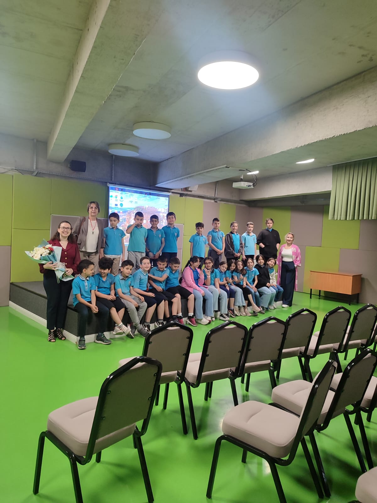 ADNAN MAZICI İLKOKULU’NA ÇEVRE EĞİTİMİ VERDİK.