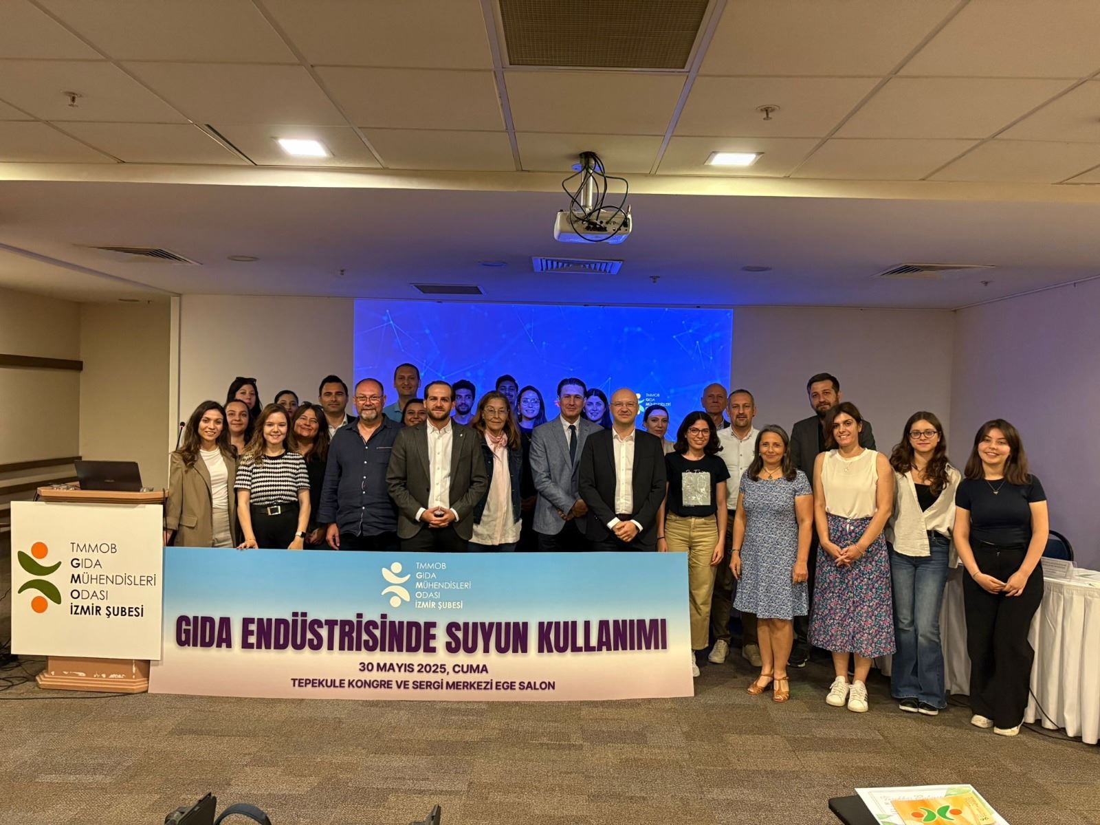 "GIDA ENDÜSTRİSİNDE SUYUN KULLANIMI PANELİ"NE KONUŞMACI OLARAK KATILDIK!