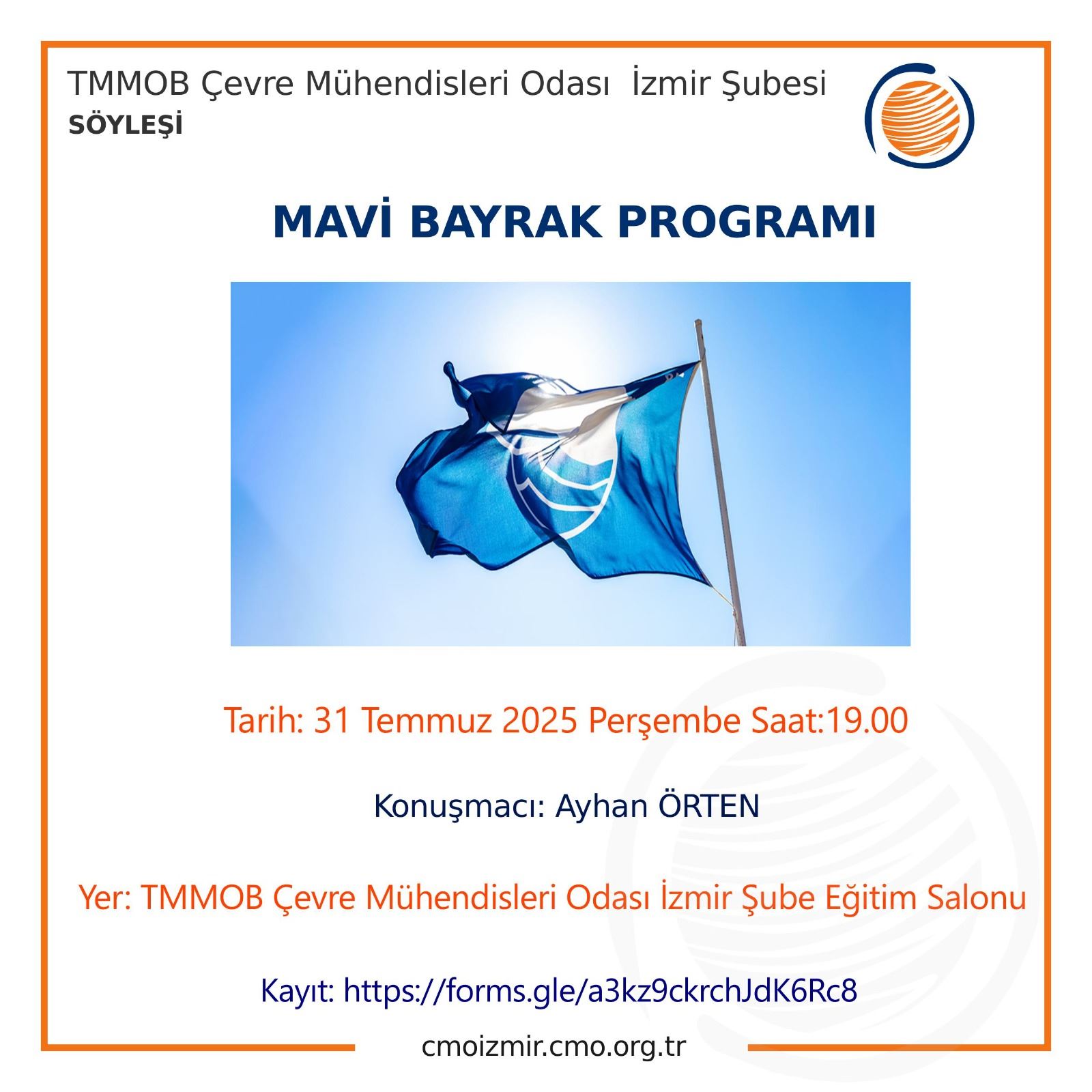 MESLEKİ SÖYLEŞİ: MAVİ BAYRAK PROGRAMI    