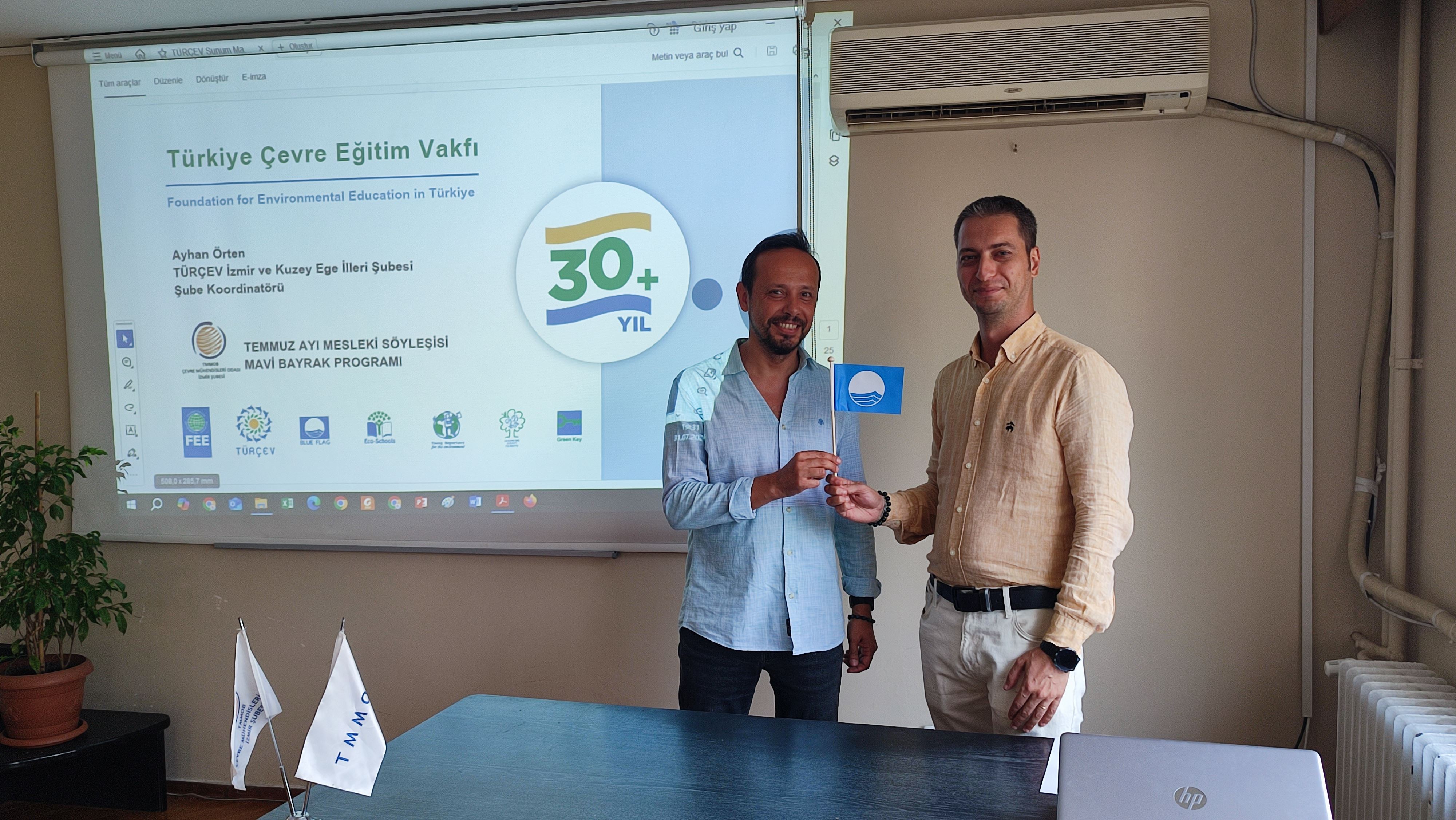 MAVİ BAYRAK PROGRAMI MESLEKİ SÖYLEŞİMİZİ GERÇEKLEŞTİRDİK!