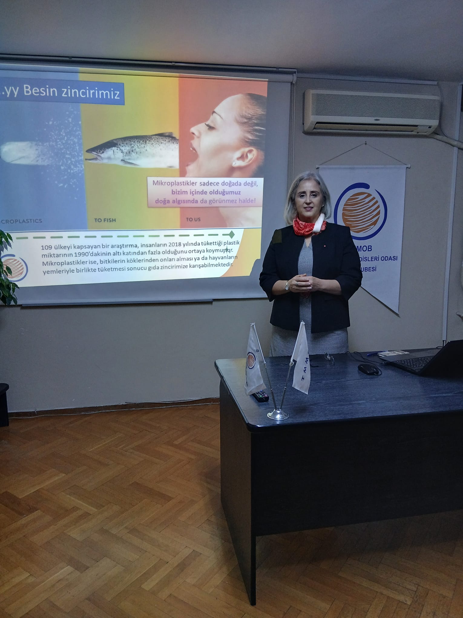 TÜKETİM ÇAĞININ YENİ VİRÜSÜ: MİKROPLASTİKLER MESLEKİ SÖYLEŞİMİZİ GERÇEKLEŞTİRDİK. 