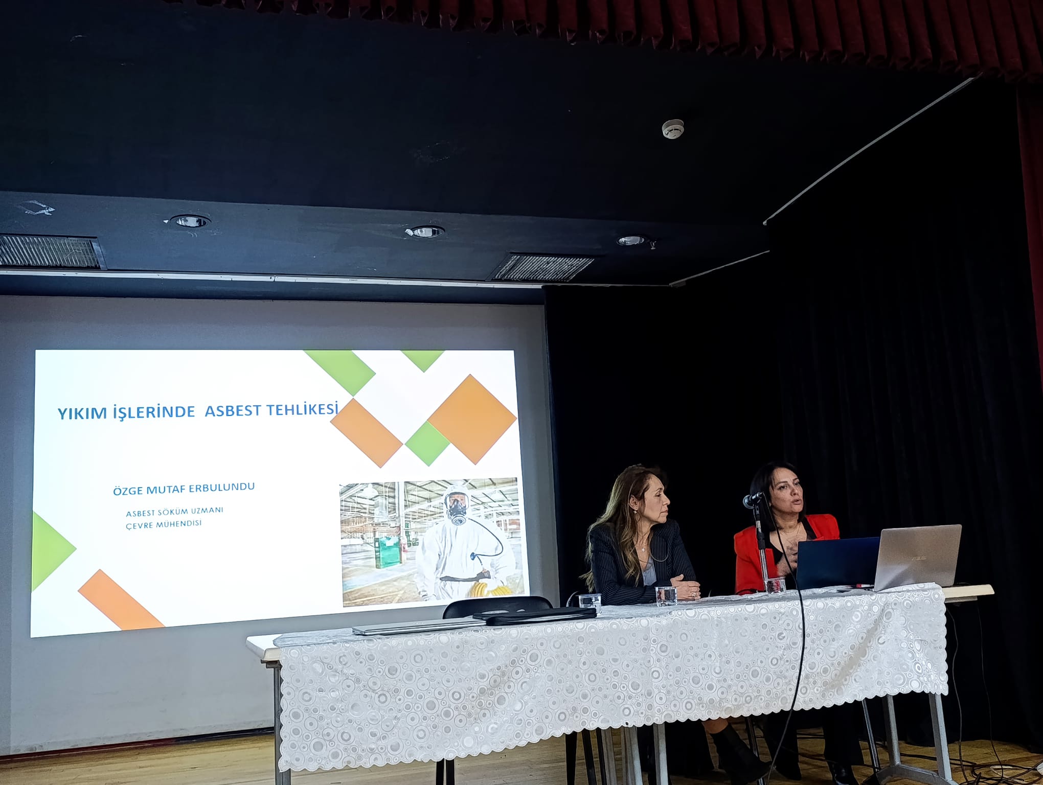 BAYRAKLI KENT KONSEYİ TARAFINDAN DÜZENLENEN TOPLUM SAĞLIĞI BULUŞMALARINA KATILDIK.