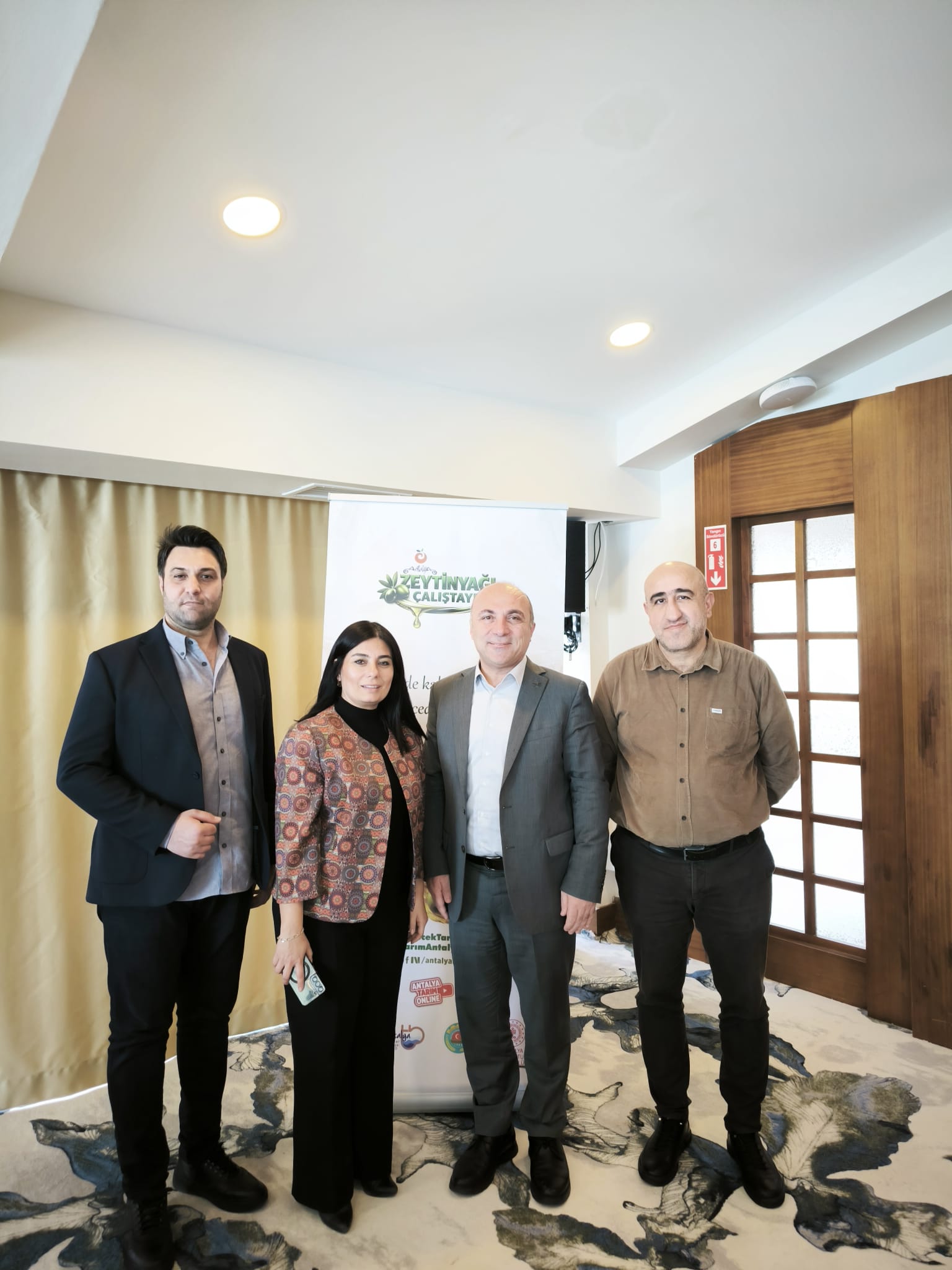 T.C. ANTALYA TARIM İL MÜDÜRLÜĞÜ'NÜN ZEYTİNYAĞI ÇALIŞTAYINA KATILDIK