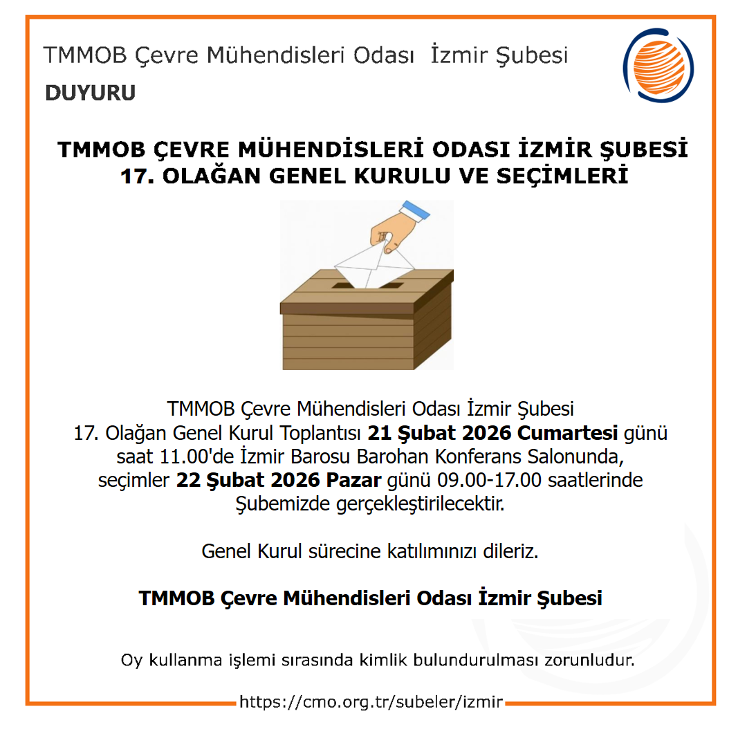 🔊 17. OLAĞAN GENEL KURUL DUYURUSU