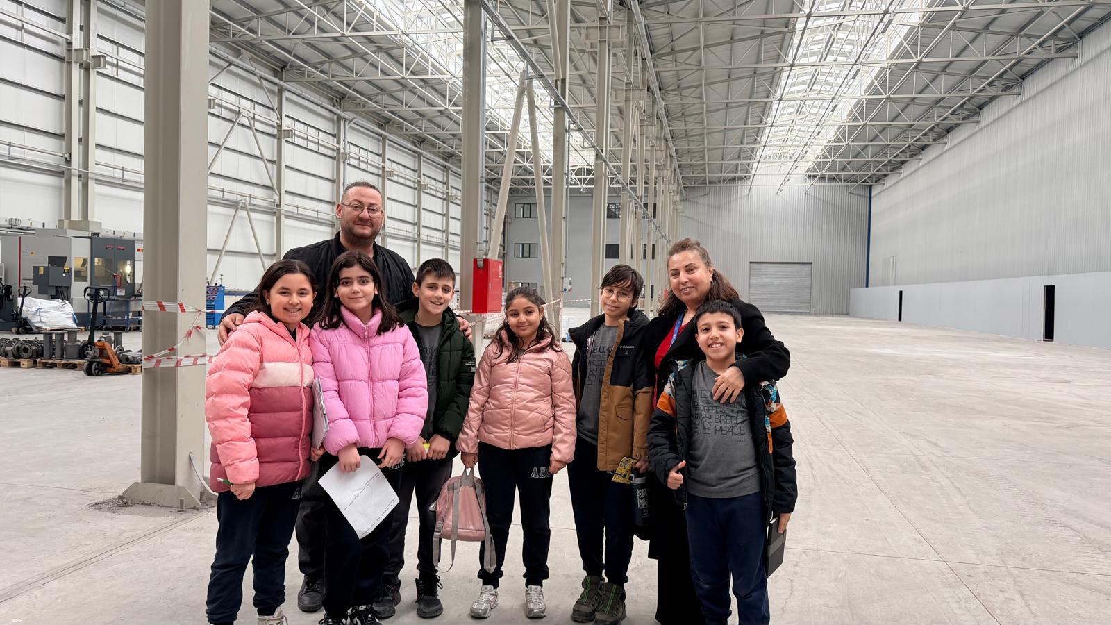 ABC OKULLARI 4. SINIF ÖĞRENCİLERİNE ALFA DEMİR DÖKÜM SANAYİ VE TİCARET A.Ş. TESİSİNDE EĞİTİM VERDİK