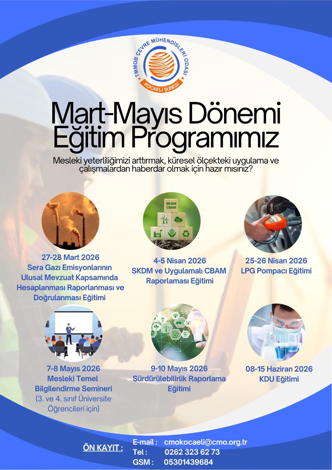 KOCAELİ ŞUBE 3 AYLIK (MART - NİSAN- MAYIS ) EĞİTİM PROGRAMIMIZ