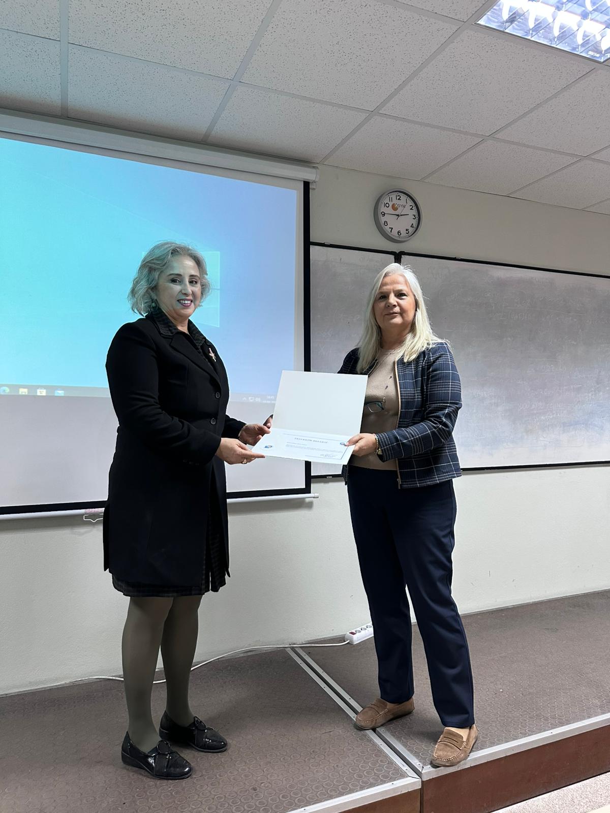 DEÜ ÇEVRE MÜHENDİSLİĞİ BÖLÜMÜ MESLEKİ UYGULAMALAR DERSİNE KONUK OLDUK! 