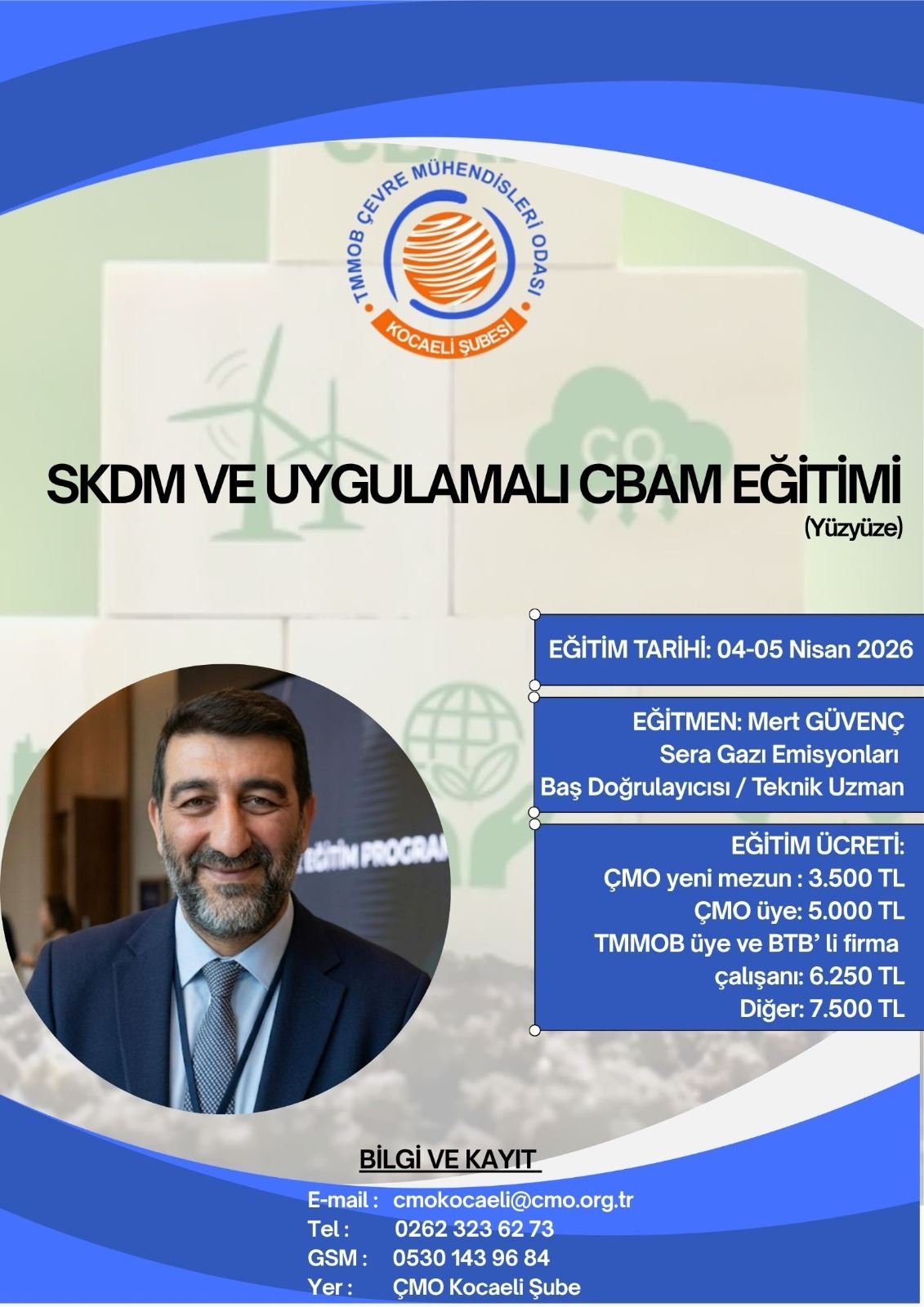 SKDM VE UYGULAMALI CBAM EĞİTİMİ (YÜZYÜZE)