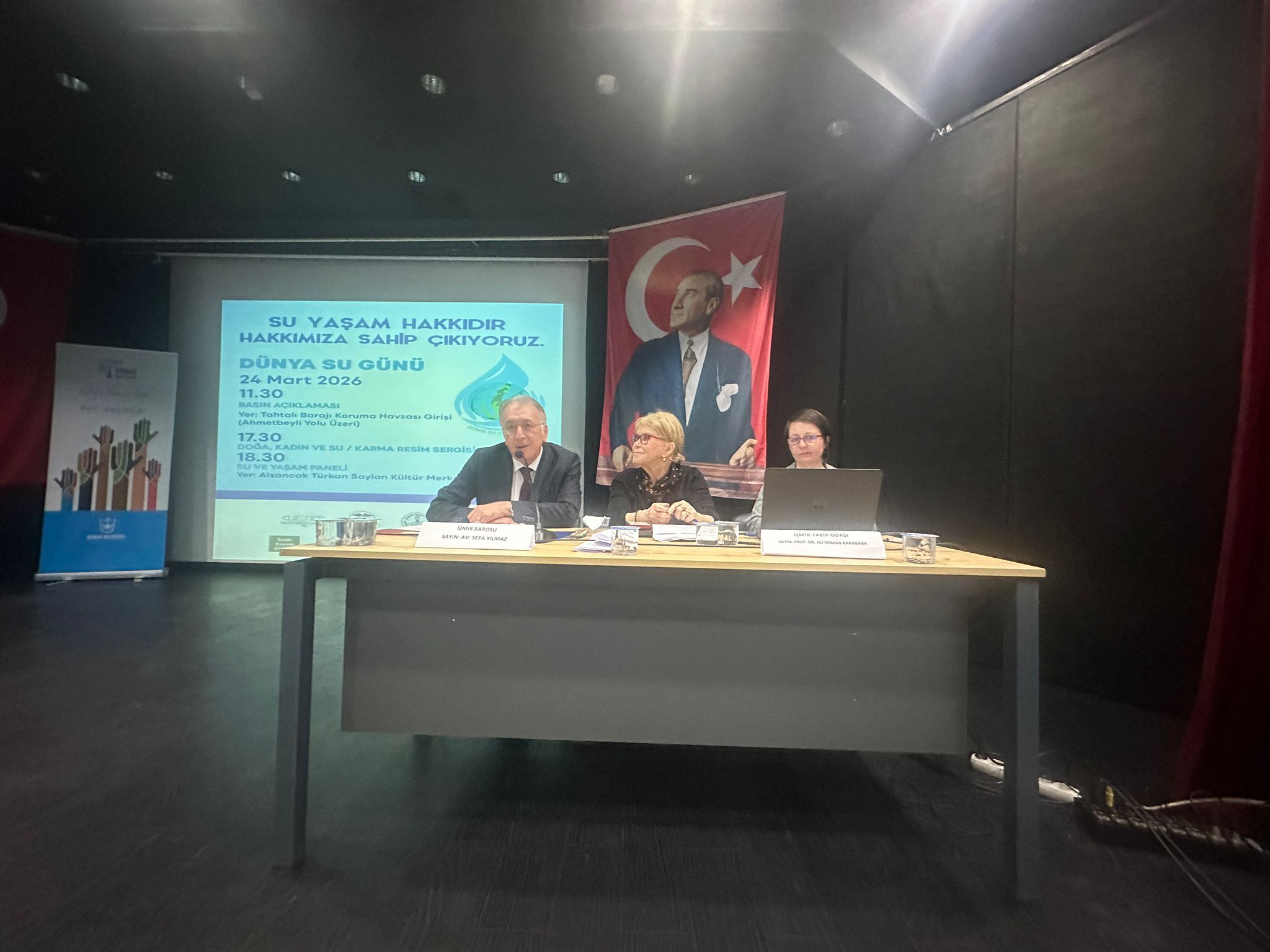 SU GÜNÜ ETKİNLİKLERİ KAPSAMINDA "SU VE YAŞAM" KONULU PANELİ GERÇEKLEŞTİRDİK!