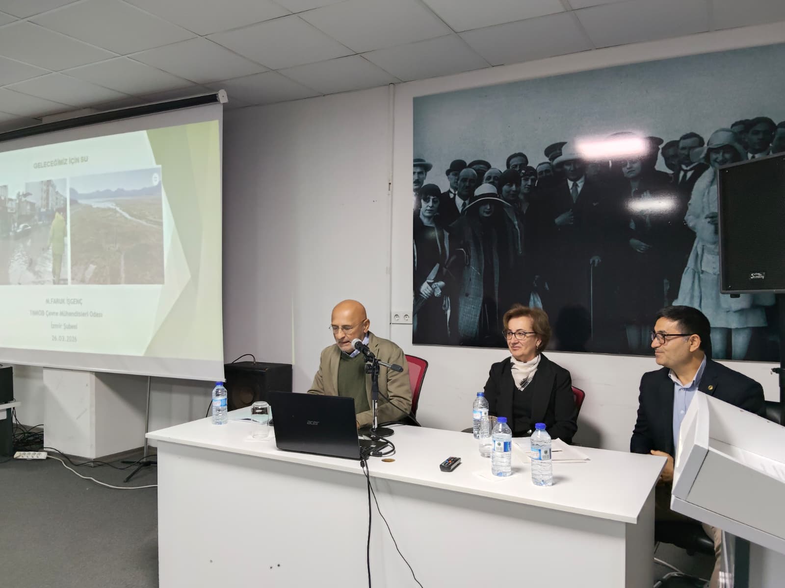 SU GÜNÜ ETKİNLİKLERİ KAPSAMINDA "İKLİM KRİZİ VE SU MÜCADELESİ" KONULU PANELE KONUŞMACI OLARAK KATILDIK.