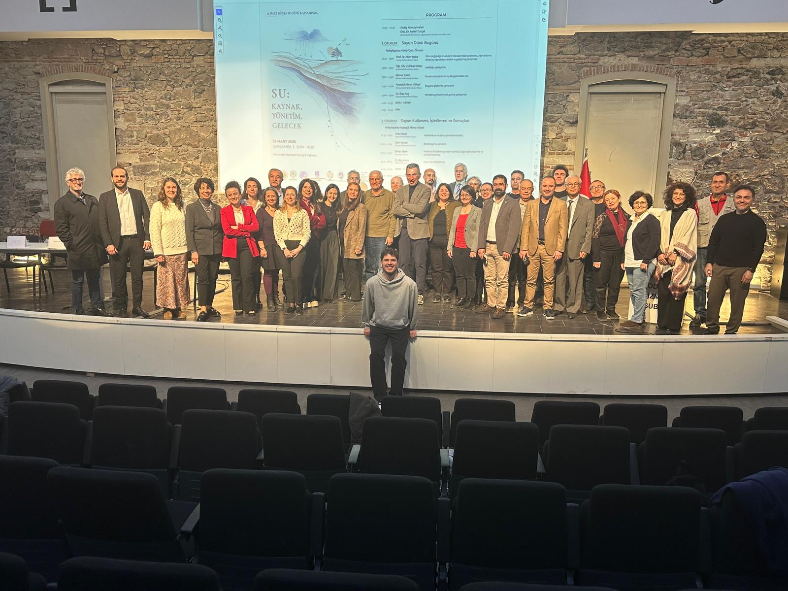 SU GÜNÜ ETKİNLİKLERİ KAPSAMINDA "SU: KAYNAK, YÖNETİM, GELECEK" KONULU PANELİ GERÇEKLEŞTİRDİK!