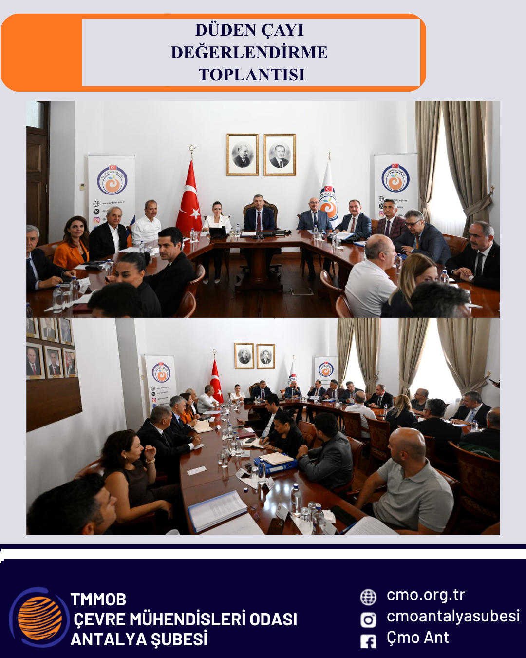 DÜDEN ÇAYI DEĞERLENDİRME TOPLANTISI