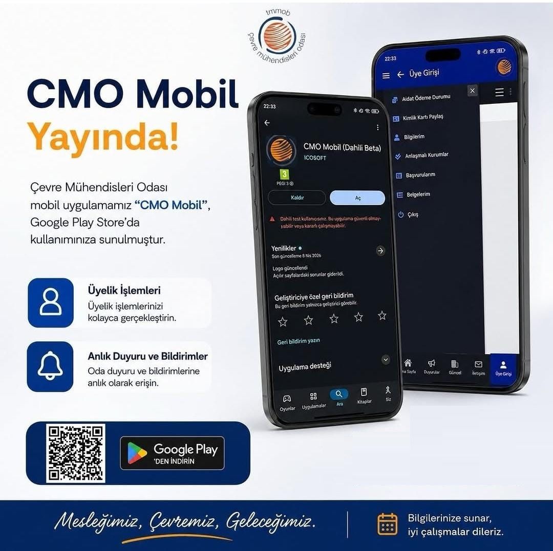 ÇMO MOBİL YAYINDA!