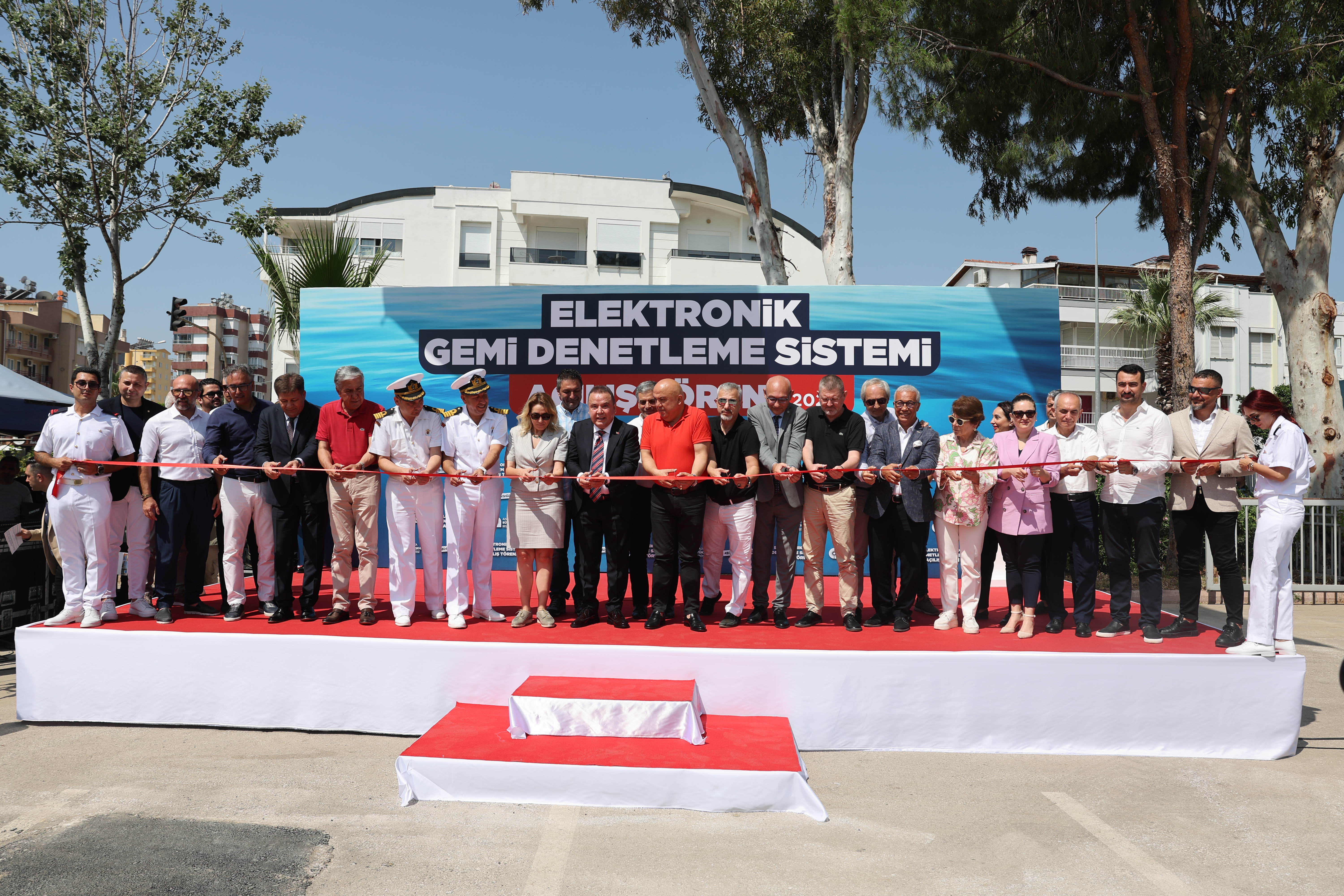 Elektronik Gemi Denetim Sistemi Merkezi Açılış Törenine Katılım Sağladık