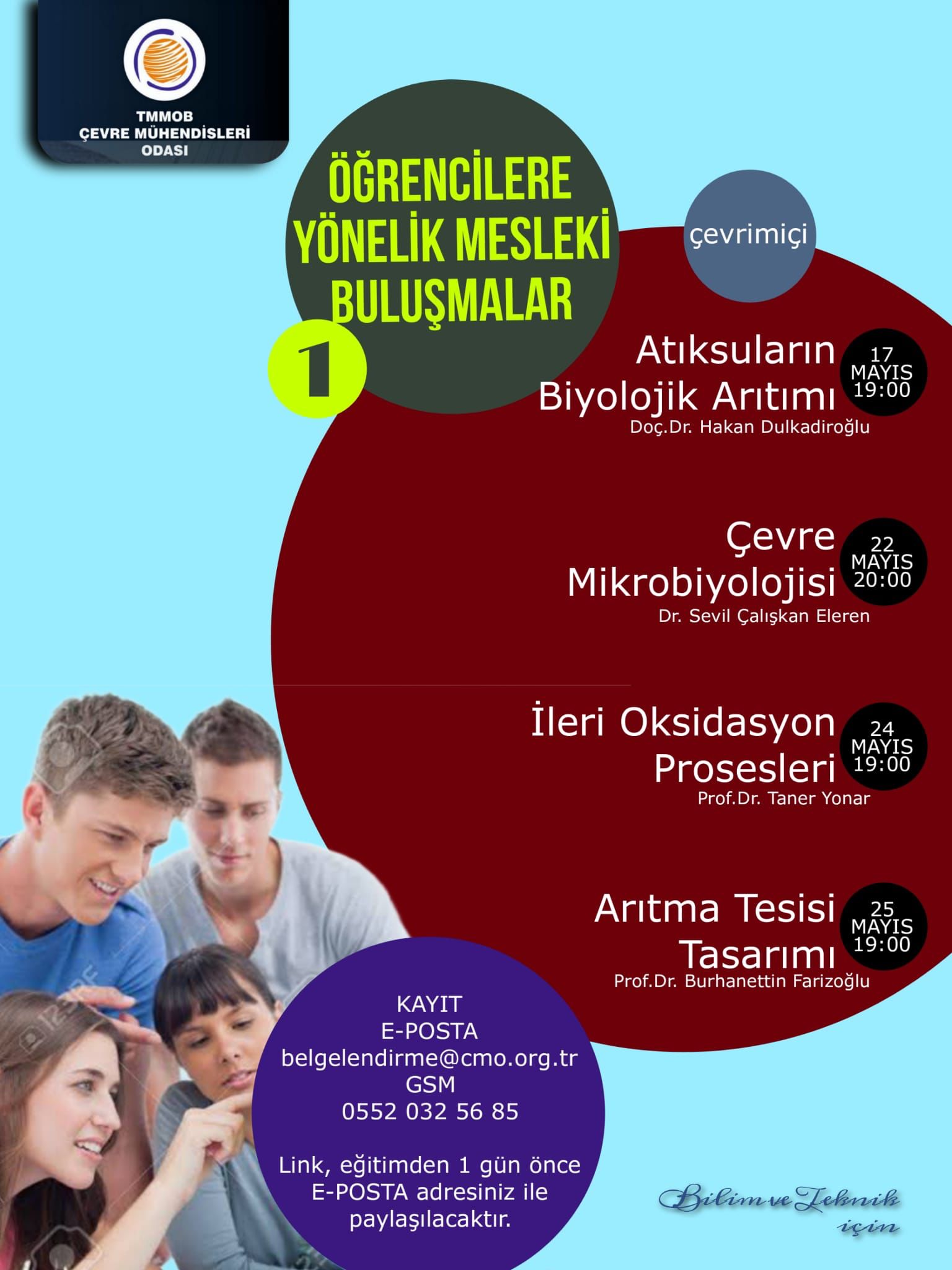 ÖĞRENCİLERE YÖNELİK MESLEKİ BULUŞMALAR-1 (ÇEVRİMİÇİ)