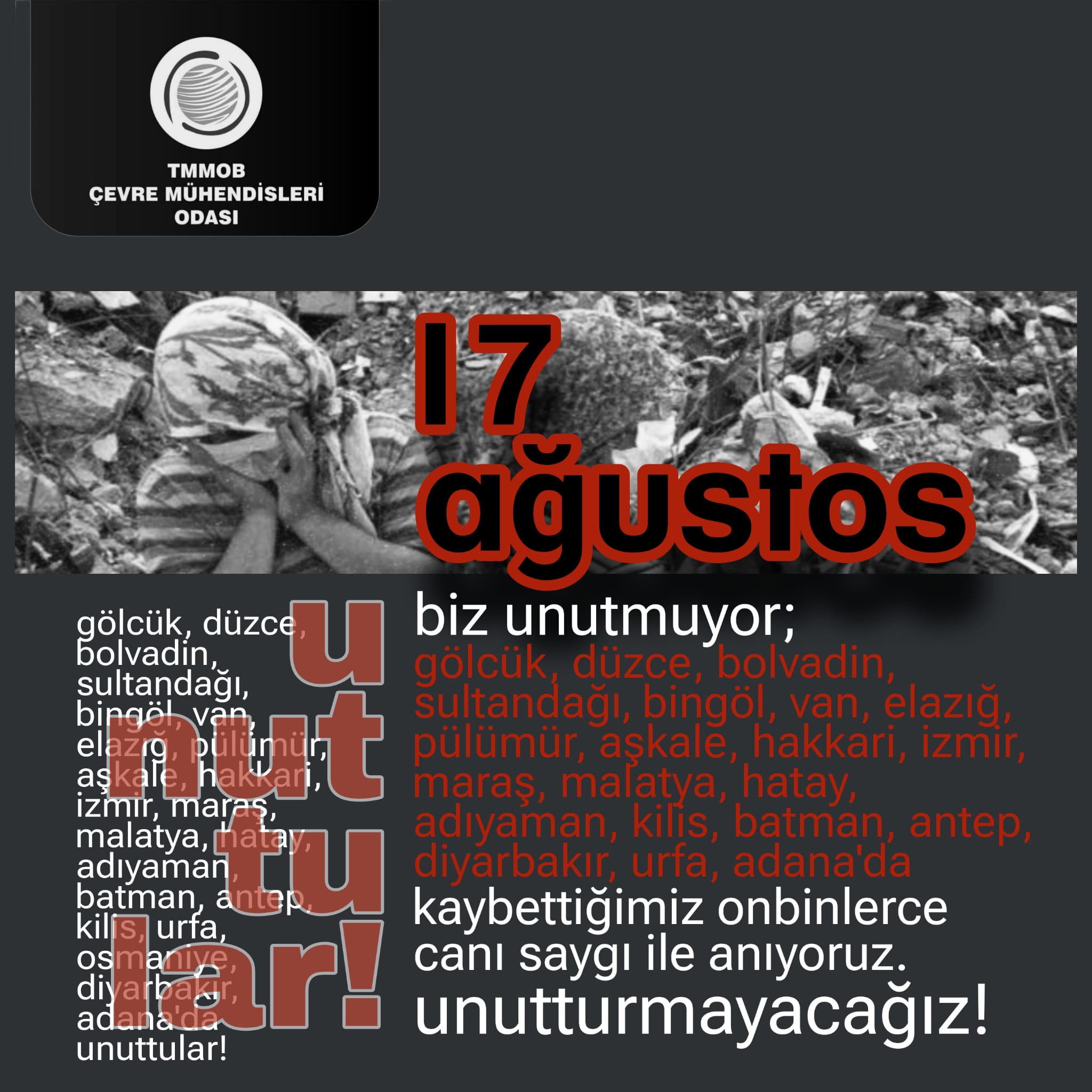 17 Ağustos'tan 6 Şubat'a