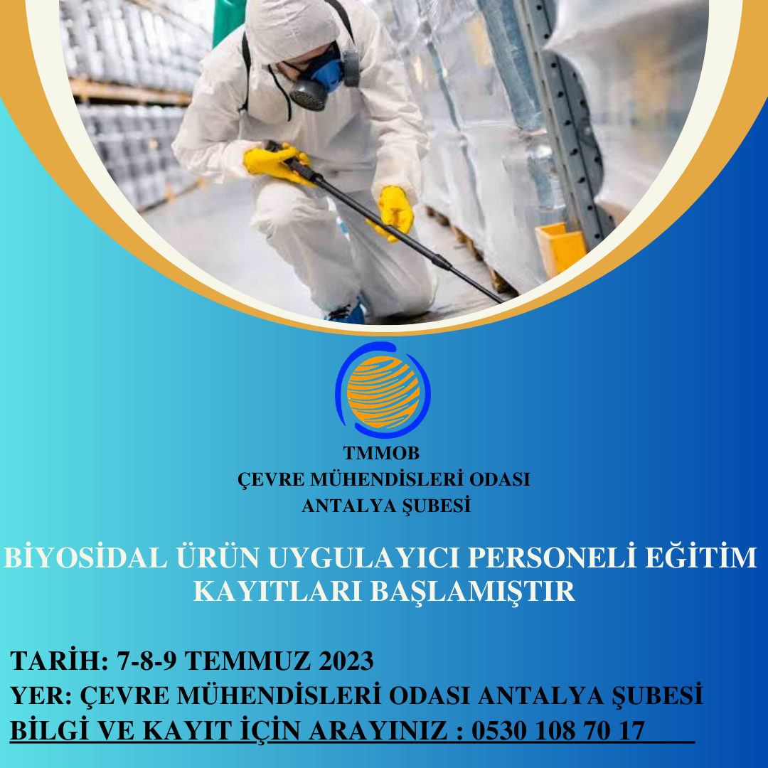 BİYOSİDAL ÜRÜN UYGULAYICI EĞİTİMİ