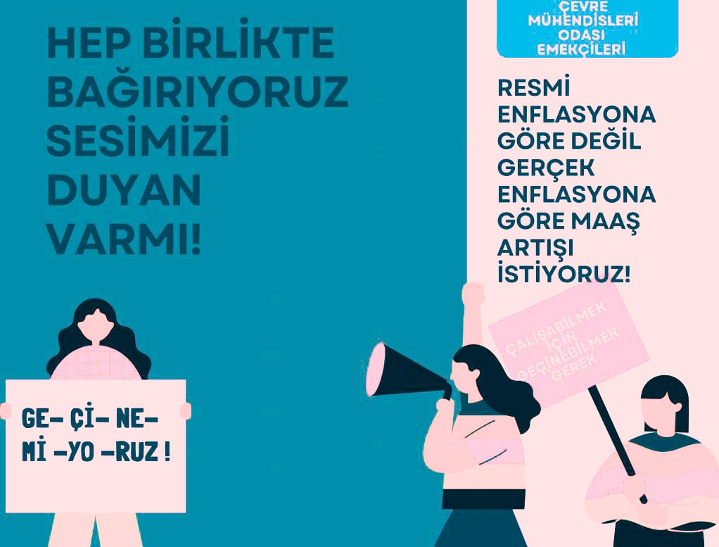 ÇMO ÇALIŞANLARI HAK ARIYOR