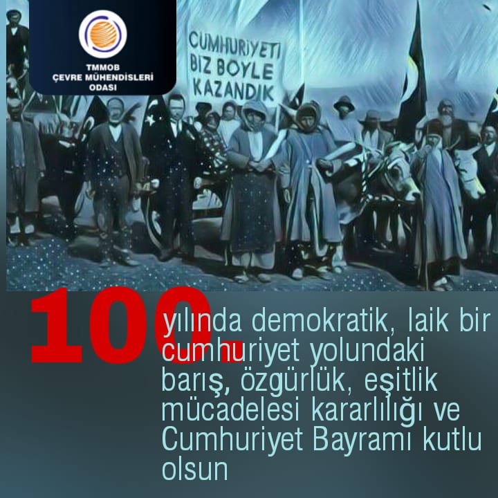 Cumhuriyetimizin 100. Yılı kutlu olsun