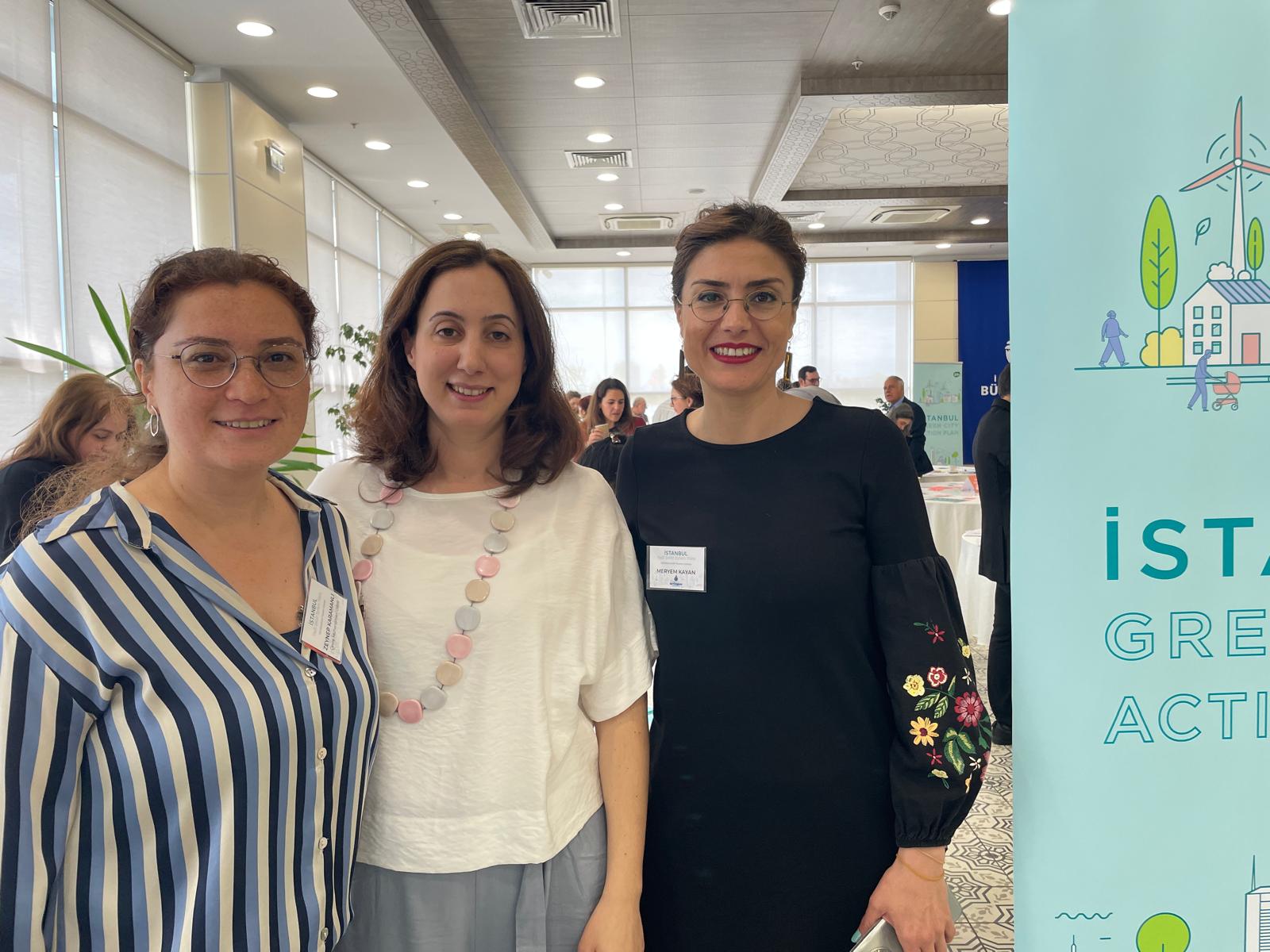 İBB İklim Değişikliği Şube Müdürlüğü tarafından düzenlenen Yeşil Şehir Eylem Planı Dış Paydaş Çalıştayına katıldık