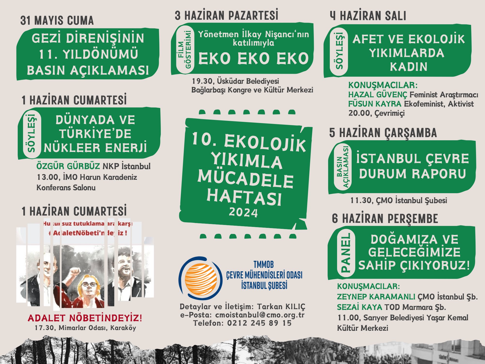 10. Ekolojik Yıkımla Mücadele Haftası 2024