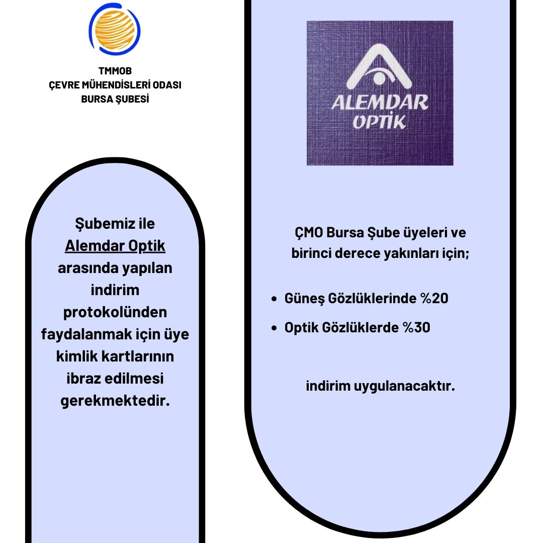 ALEMDAR OPTİK İNDİRİM DUYURUSU
