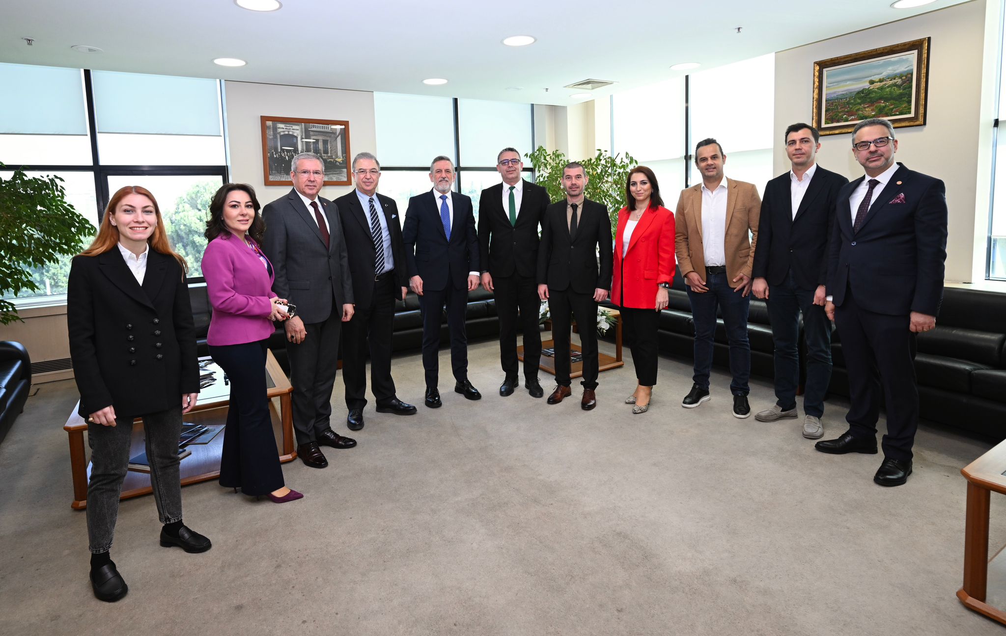 BURSA TİCARET VE SANAYİ ODASINA ZİYARET GERÇEKLEŞTİRİLDİ.