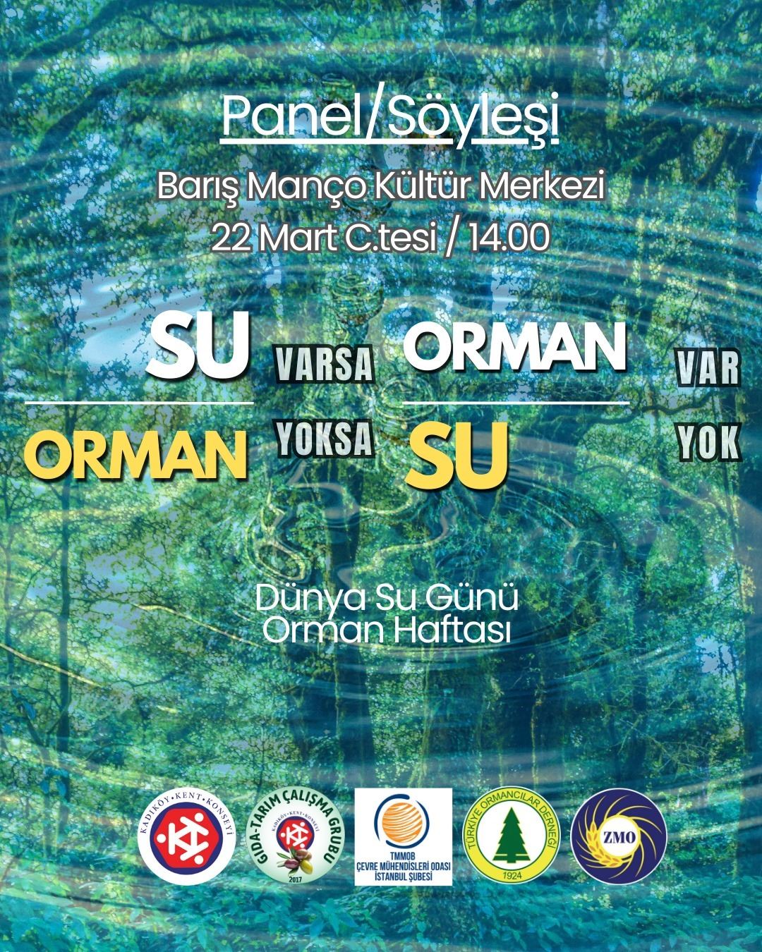ORMAN HAFTASI VE DÜNYA SU GÜNÜ PANELİ