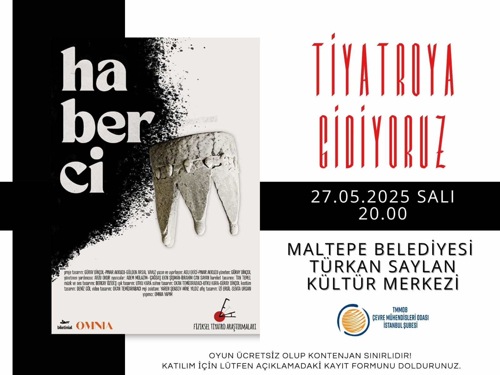 🎭 Birlikte Tiyatroya Gidiyoruz: Haberci Oyunu