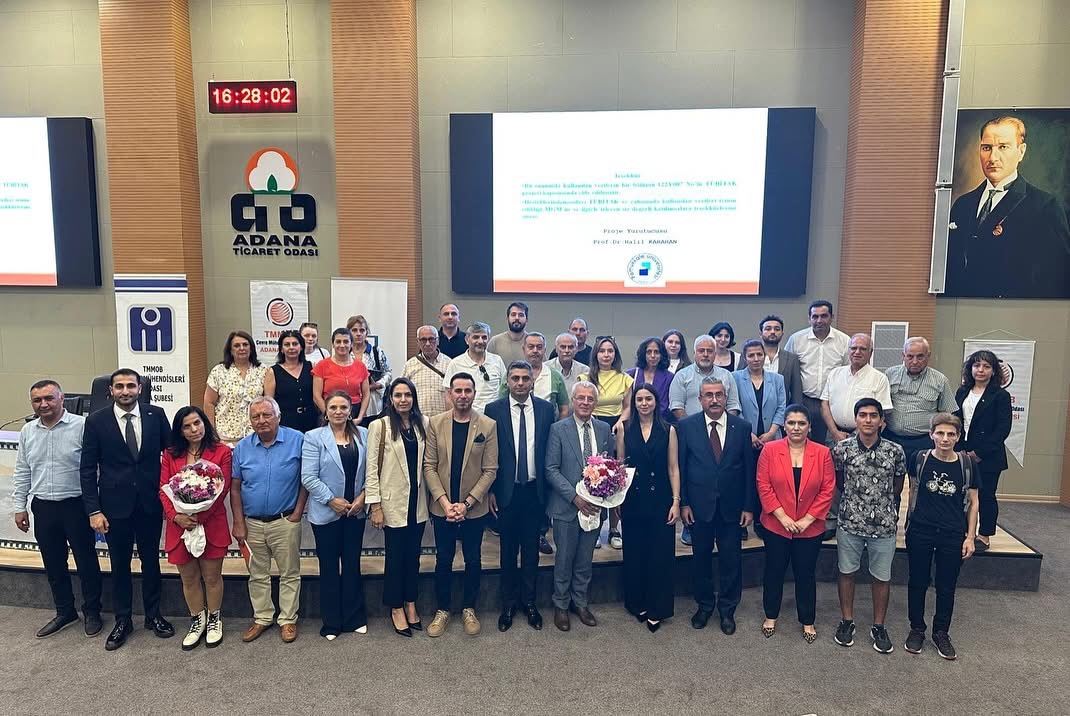 “EKOLOJİK YIKIM TEHLİKESİ” PANELİMİZİ, ÇEVRE MÜHENDİSLERİ ODASI, İNŞAAT MÜHENDİSLERİ ODASI VE MİMARLAR ODASI ADANA ŞUBELERİ OLARAK BAŞARIYLA GERÇEKLEŞTİRDİK.