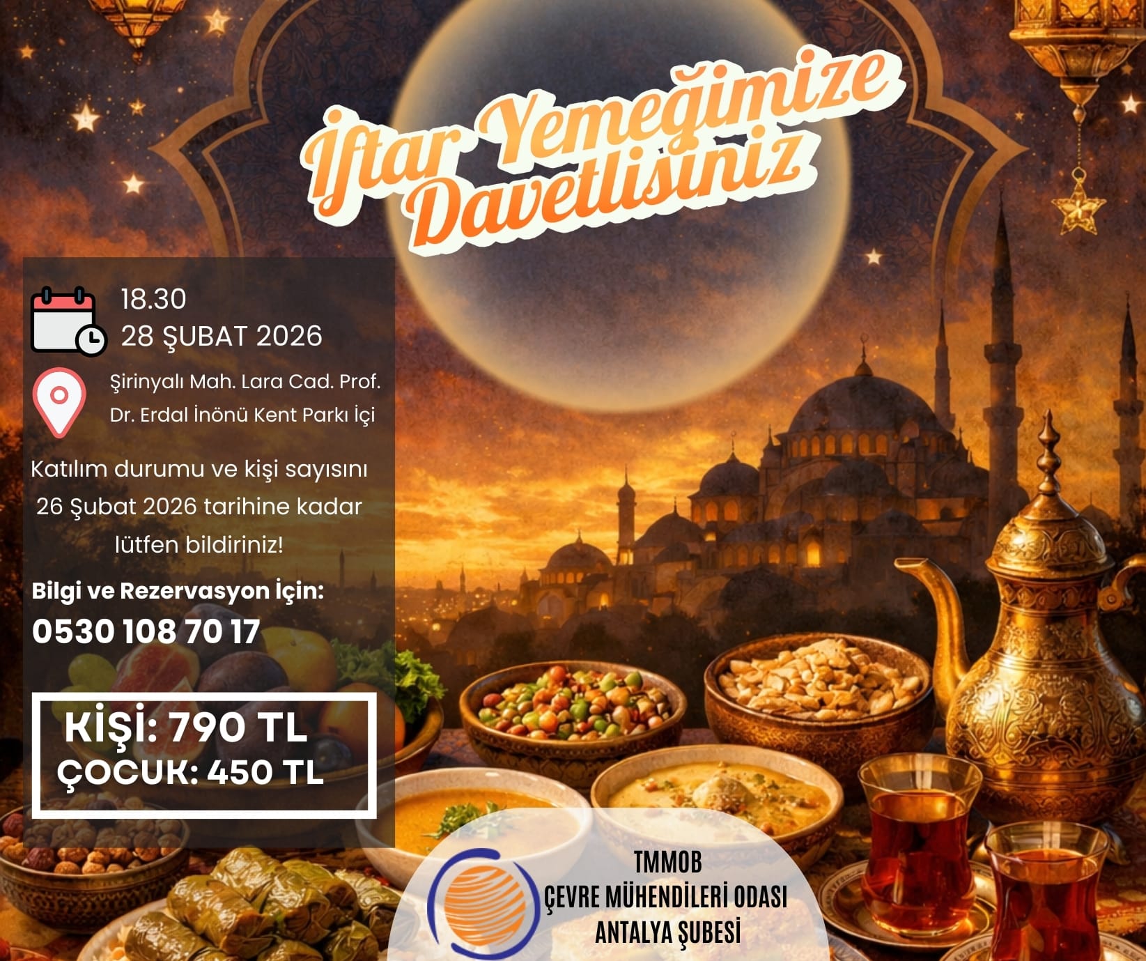 İFTAR YEMEĞİ DAVETİ