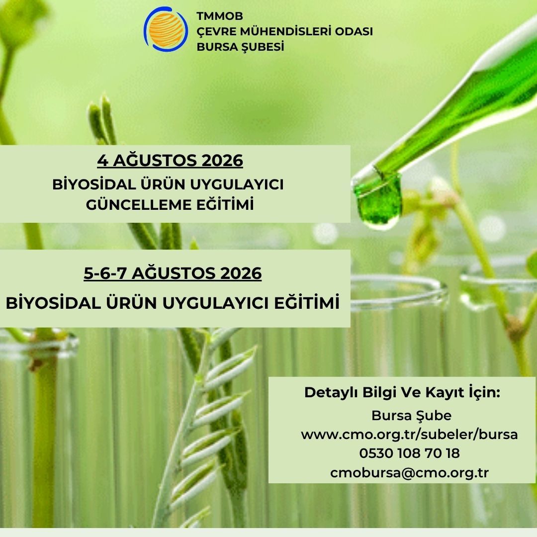 BİYOSİDAL ÜRÜN UYGULAYICI GÜNCELLEME EĞİTİMİ (4 AĞUSTOS 2026)	