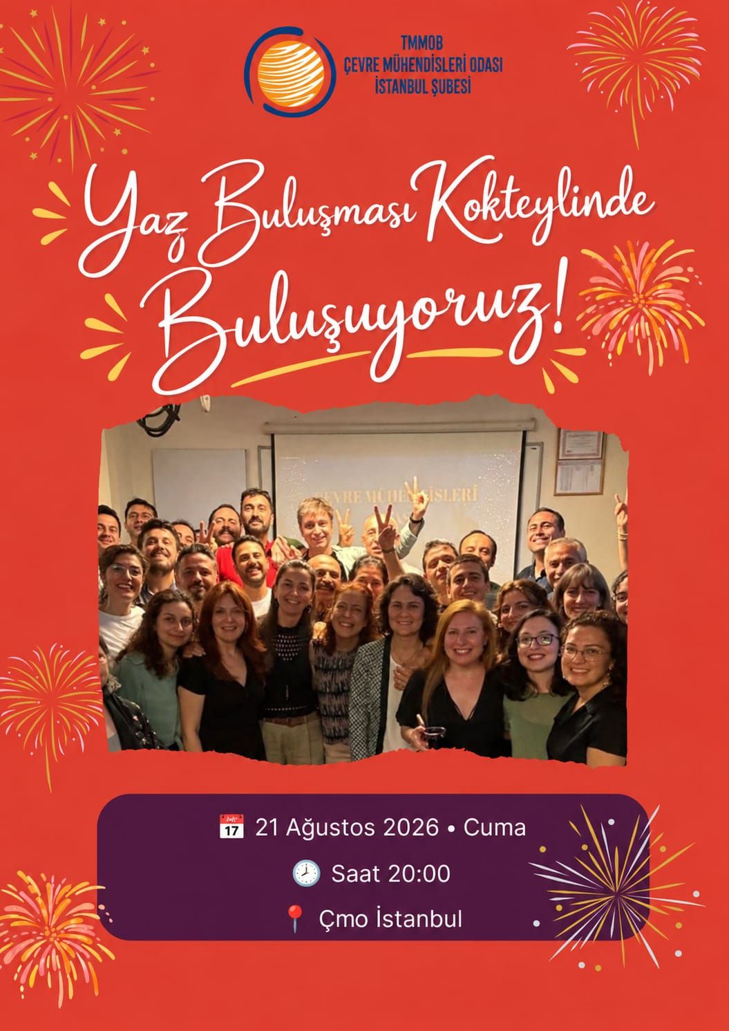 Yaz Buluşması Kokteylinde buluşuyoruz!