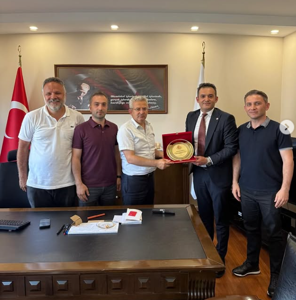 Trabzon Çevre, Şehircilik ve İklim Değişikliği İl Müdürü Sayın Uğur Korkmaz ile İl Müdür Yardımcısı Sayın Ömür Mollaoğlu’nu ziyaret ettik