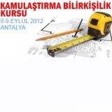 KAMULAŞTIRMA BİLİRKİŞİLİĞİ EĞİTİMİ