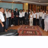 29 AĞUSTOS 2012 TARİHİNDE TMMOB MERSİN İL KOORDİNASYON KURULU MERSİN BÜYÜKŞEHİR BELEDİYE BAŞKANI SN.MACİT ÖZCAN`I ZİYARET ETTİ.