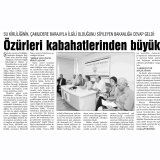 ÖZÜRLERİ KABAHATLERİNDEN BÜYÜK(EVRENSEL GAZETESİ)