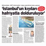 İSTANBUL`UN KIYILARI HAFRİYATLA DOLDURULUYOR(AYDINLIK GAZETESİ)