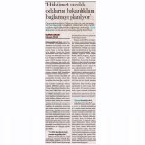 HÜKÜMET MESLEK ODALARINI BAKANLIKLARA BAĞLAMAYI PLANLIYORDÜNYA GAZETESİ) 