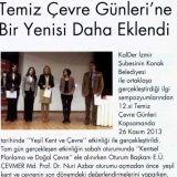 TEMİZ ÇEVRE GÜNLERİ`NE 