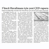 3`ÜNCÜ HAVALİMANI İÇİN YENİ ÇED RAPORUTİCARİ HAYAT)