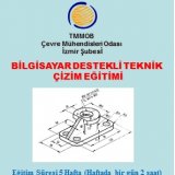 BİLGİSAYAR DESTEKLİ TEKNİK ÇİZİM EĞİTİMİ16 NİSAN 2014 İZMİR
