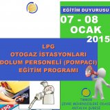 LPG OTOGAZ İSTASYONLARI TAŞIT DOLUM PERSONELİPOMPACI) EĞİTİMİ